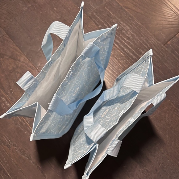 lululemon small reusable collectible tote bags limited edition blue - Picture 2 of 5